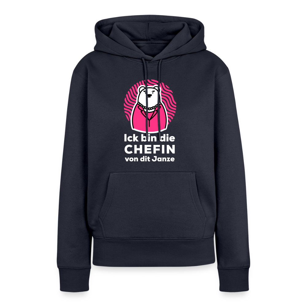 Chefin - Frauen Premium Hoodie - Navy