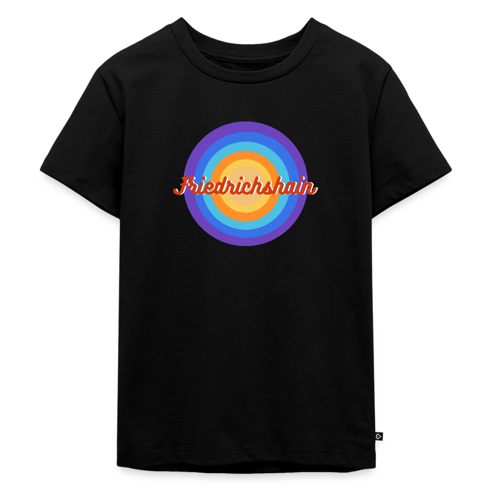 Friedrichshain Retro - Kinder Premium T-Shirt - Schwarz