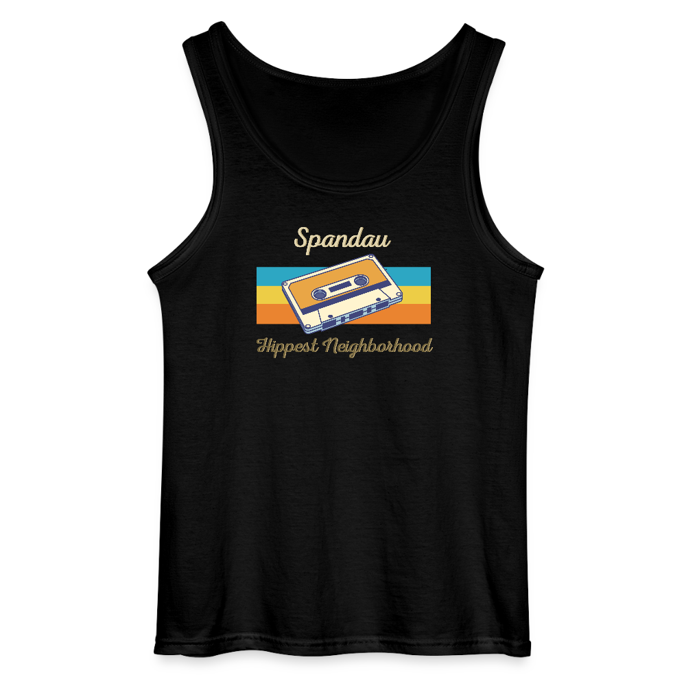 Spandau Hippest Neighborhood - Männer Tank Top - Schwarz