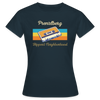 PrenzlBerg Hippest Neighborhood - Frauen Premium T-Shirt - Navy