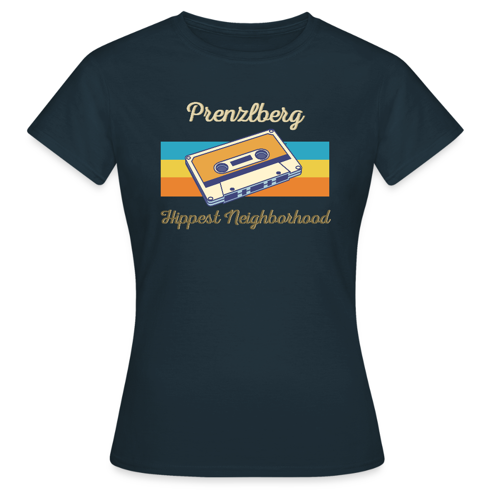 PrenzlBerg Hippest Neighborhood - Frauen Premium T-Shirt - Navy