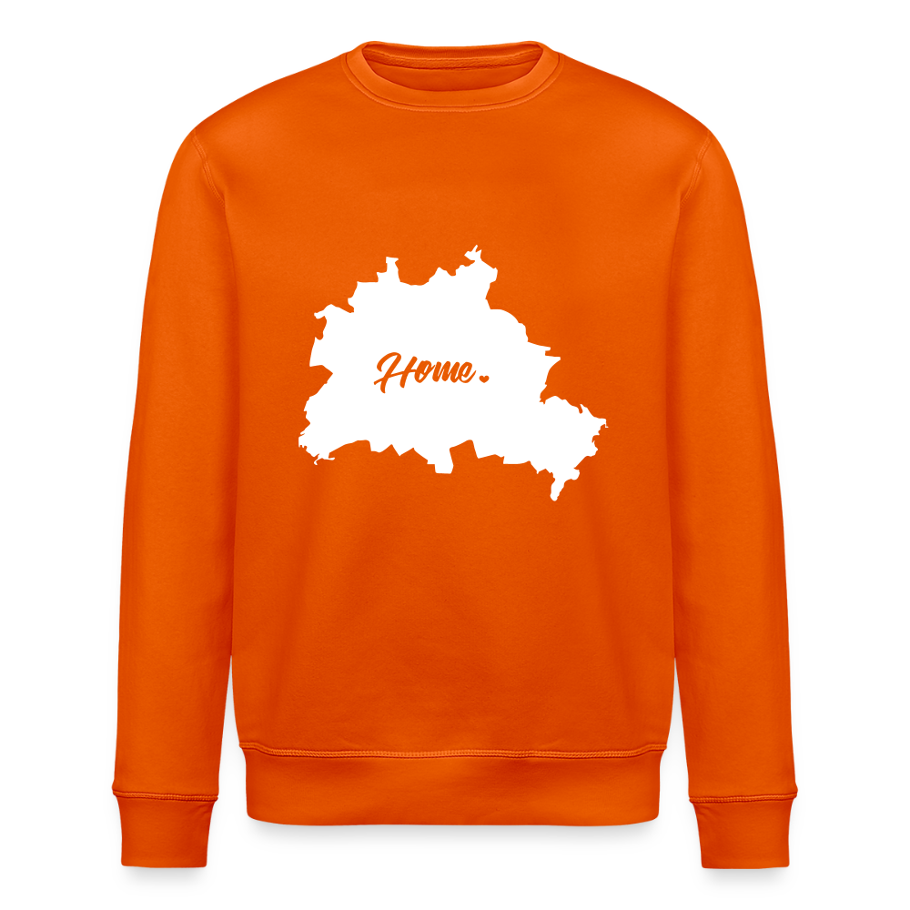 Heimat Berlin - Unisex Bio Sweatshirt - Tieforange