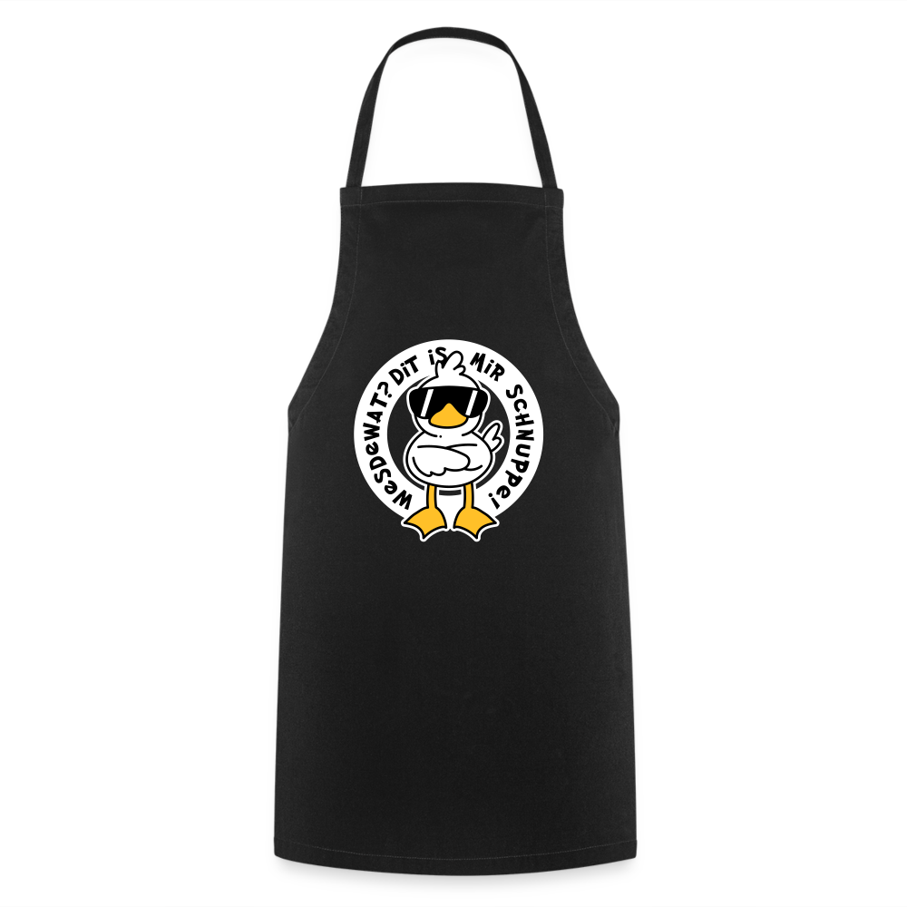 Wesdewat? - Kochschürze - Schwarz