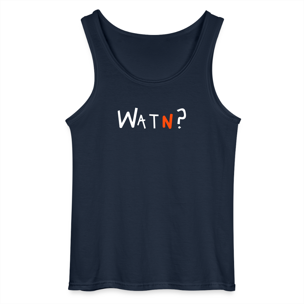 WATN? - Männer Tank Top - Navy