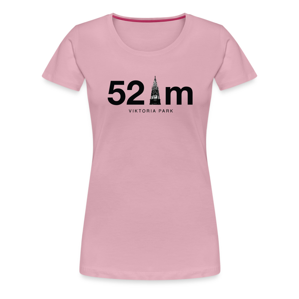 52 m Viktoria Park - Frauen Premium T-Shirt - Hellrosa