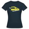 Die U-Bahn kommt - Frauen Premium T-Shirt - Navy