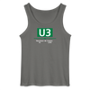 U3 - Männer Tank Top - Anthrazit