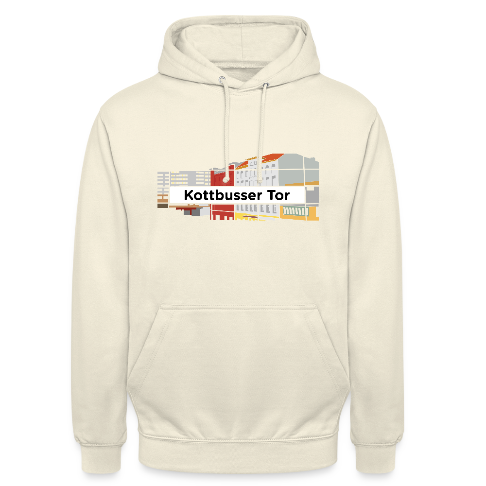 Kottbusser Tor - Unisex Hoodie - Vanille-Milchshake