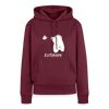 Flitzpiepe - Frauen Premium Hoodie - Burgunderrot
