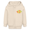 ick mauser - Baby Bio Zip Hoodie - Weißgrau
