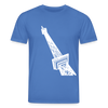 Der Funkturm - Unisex Bio T-Shirt - Achtsames Blau