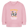 Juten Morjen, Backfeifenjesichta! - Baby Bio Pullover - Hellrosa
