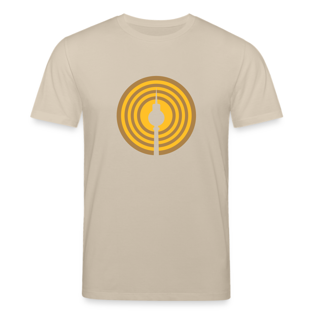 Berlin im Fokus - Unisex Bio T-Shirt - Beige