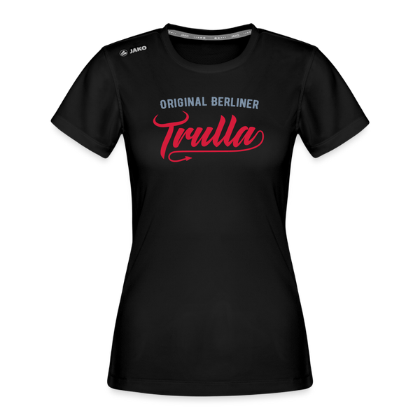 Trulla - Frauen Sport-Shirt - Schwarz