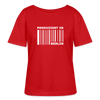 PRODUZIERT IN BERLIN - Relaxed Rundhals Frauen Bio-T-Shirt - Rot