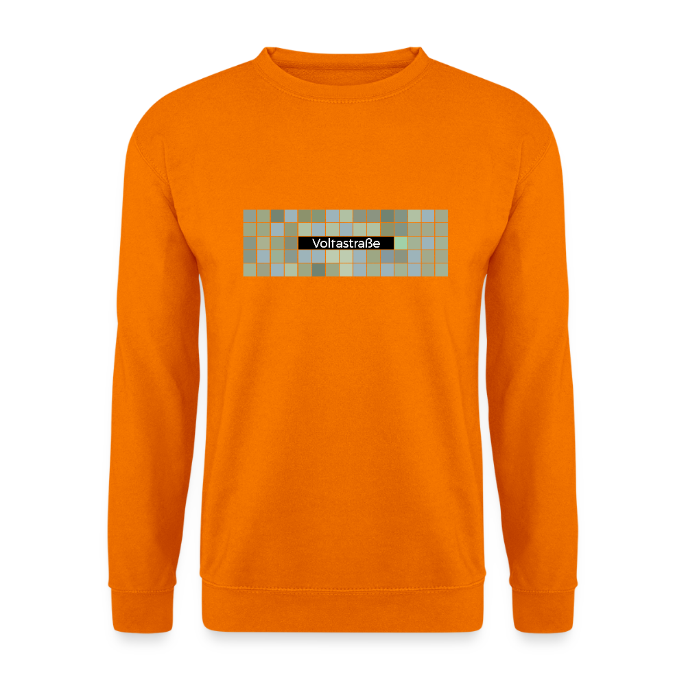 Voltastrasse - Unisex Pullover - Orange