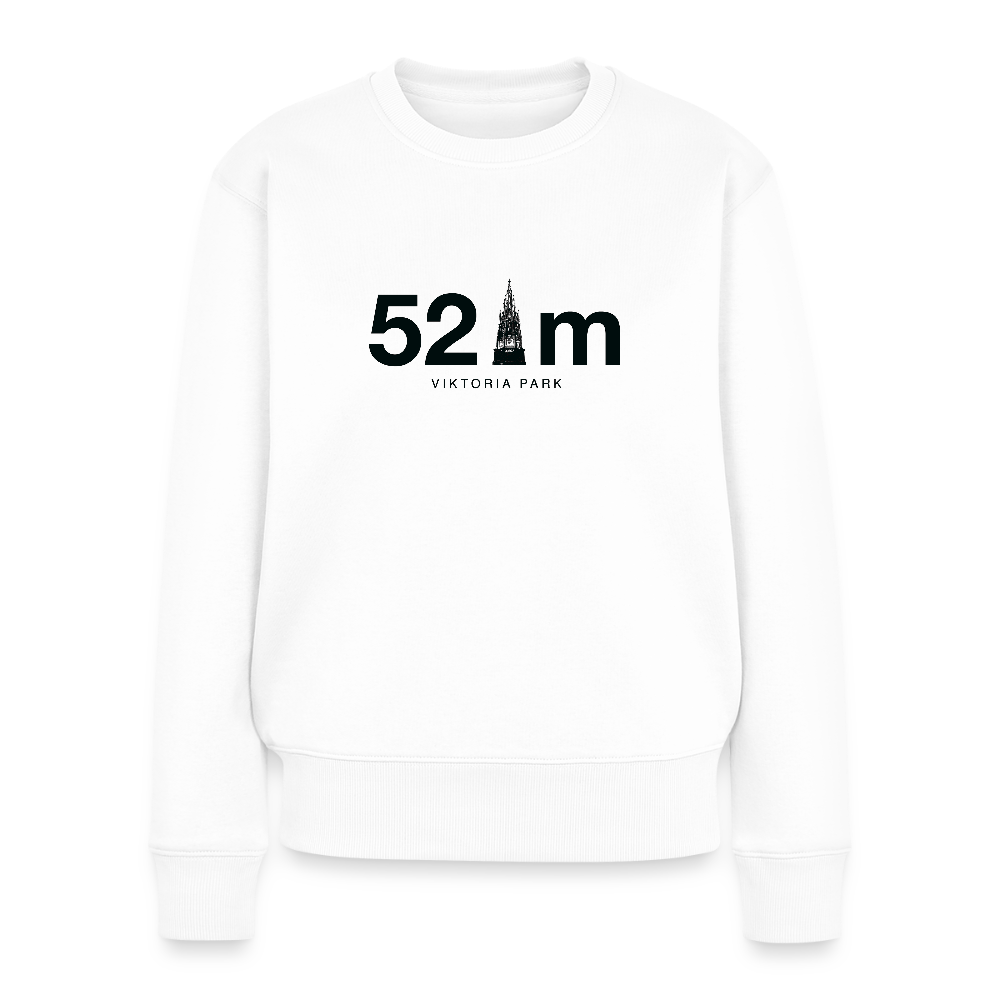 52 m Viktoria Park - Frauen Premium Pullover - Weiß