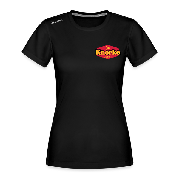 KNORKE lebt! - Frauen Sport-Shirt - Schwarz