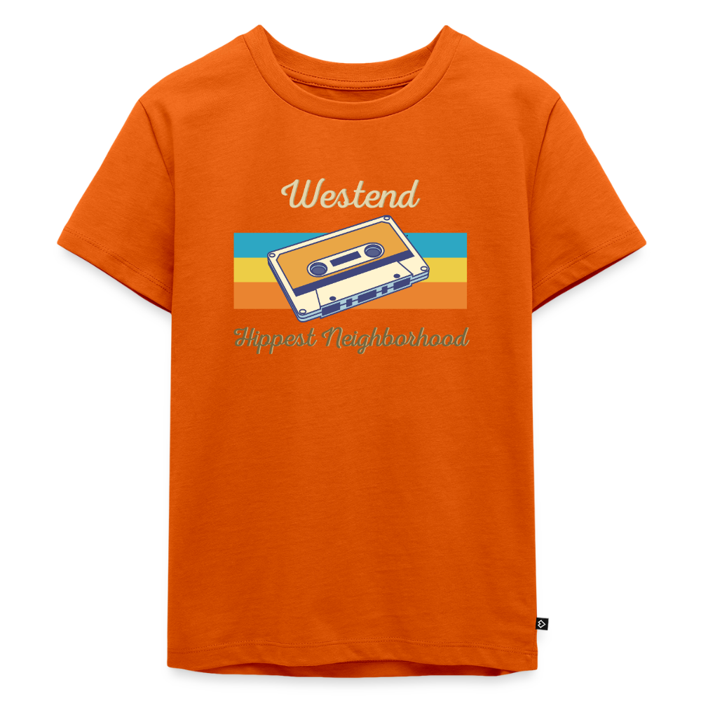 Westend Hippest Neighborhood - Kinder Premium T-Shirt - Orange