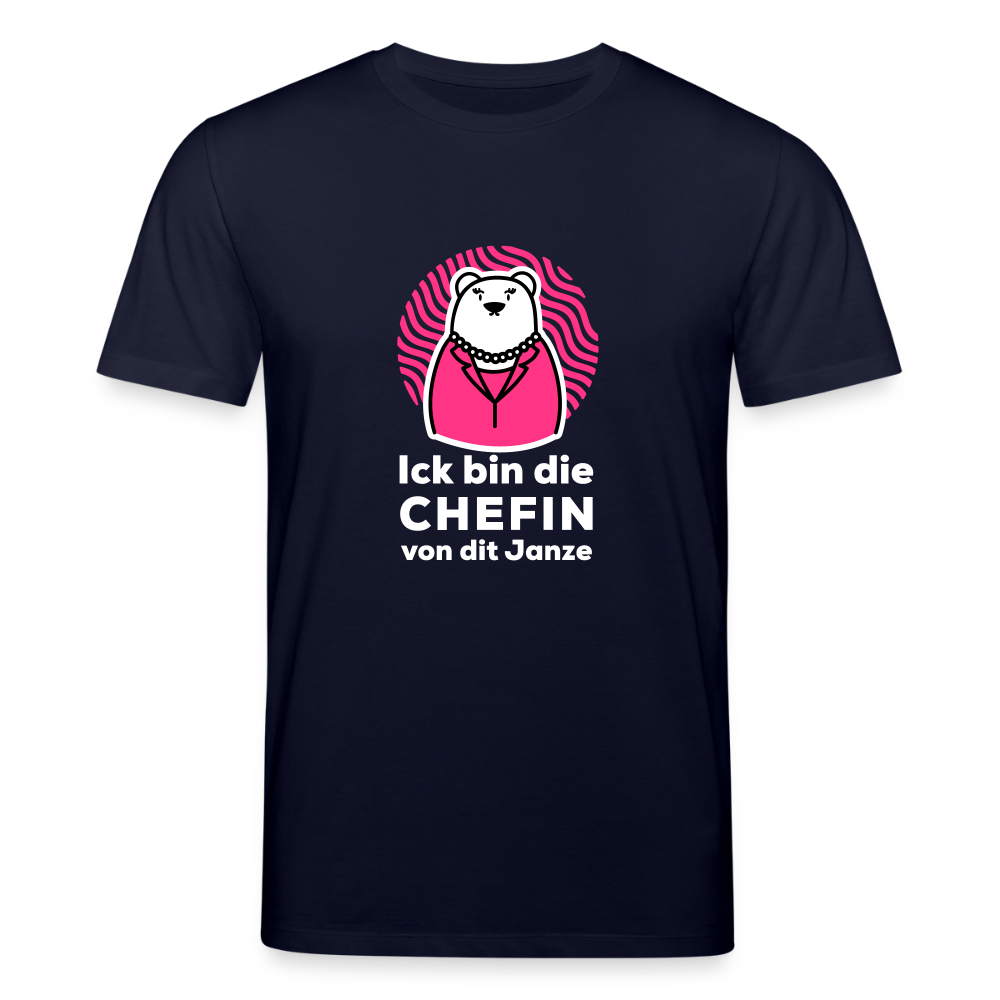 Chefin - Unisex Bio T-Shirt - Navy