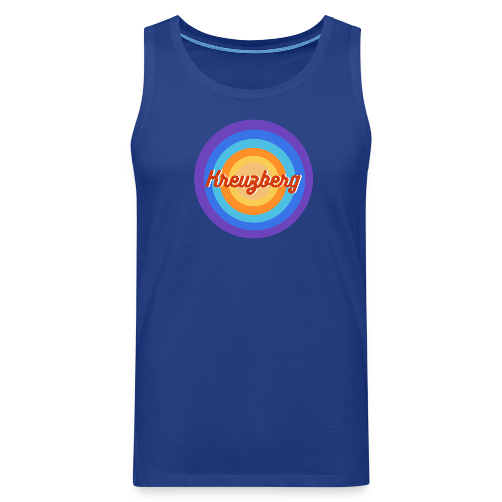Kreuzberg Retro - Männer Premium Tank Top - Königsblau