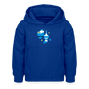 Berliner Bär bei Nacht - Kinder Hoodie - Royalblau