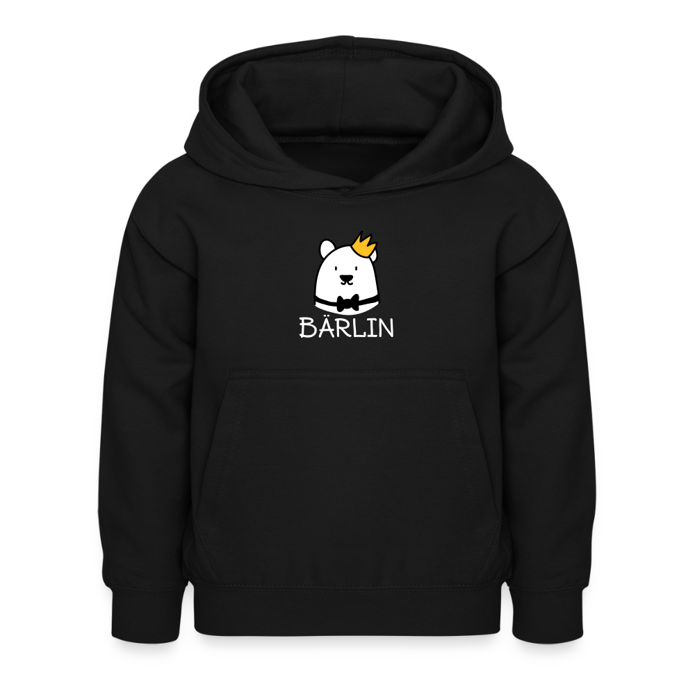 Bärlin - Kinder Hoodie - Schwarz