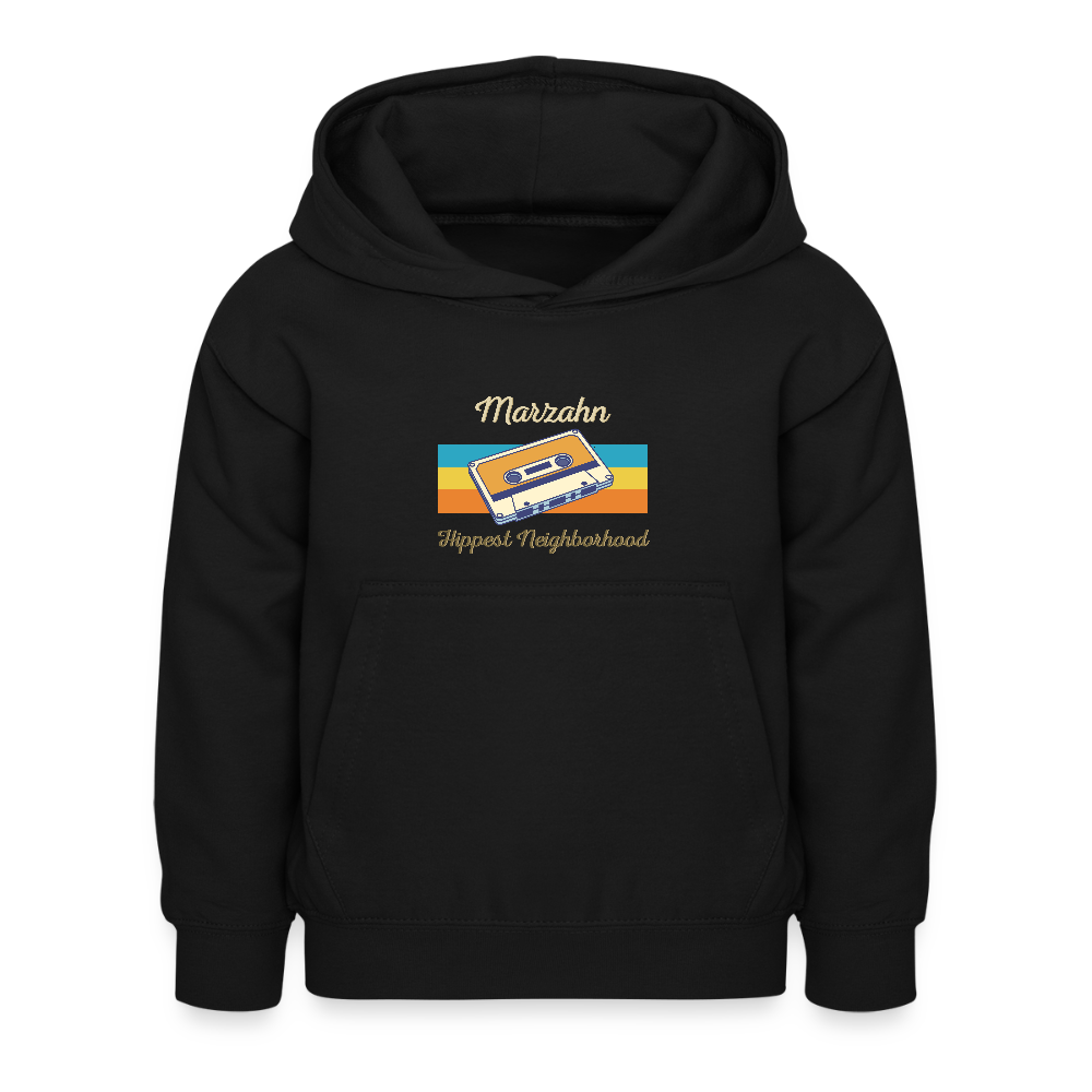 Marzahn Hippest Neighborhood - Kinder Hoodie - Schwarz