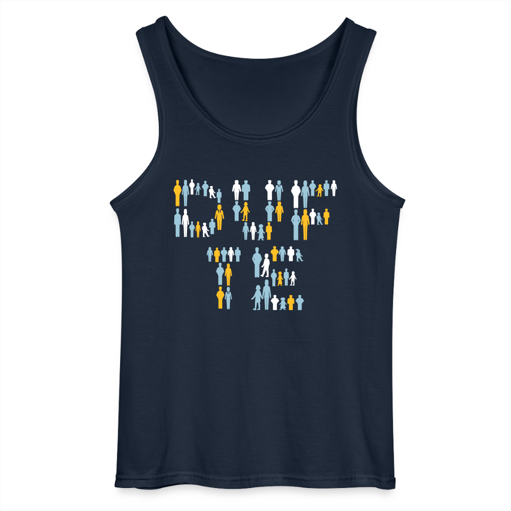 Berliner sind dufte - Männer Tank Top - Navy