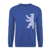 Berliner Bär im Netz - weiß - Unisex Pullover - Royalblau