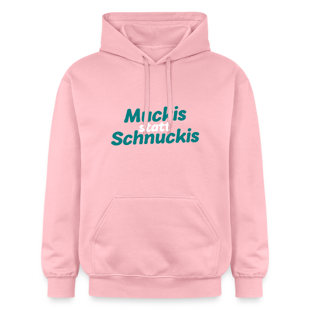 Muckis statt Schnuckis - Hoodie - Hellrosa