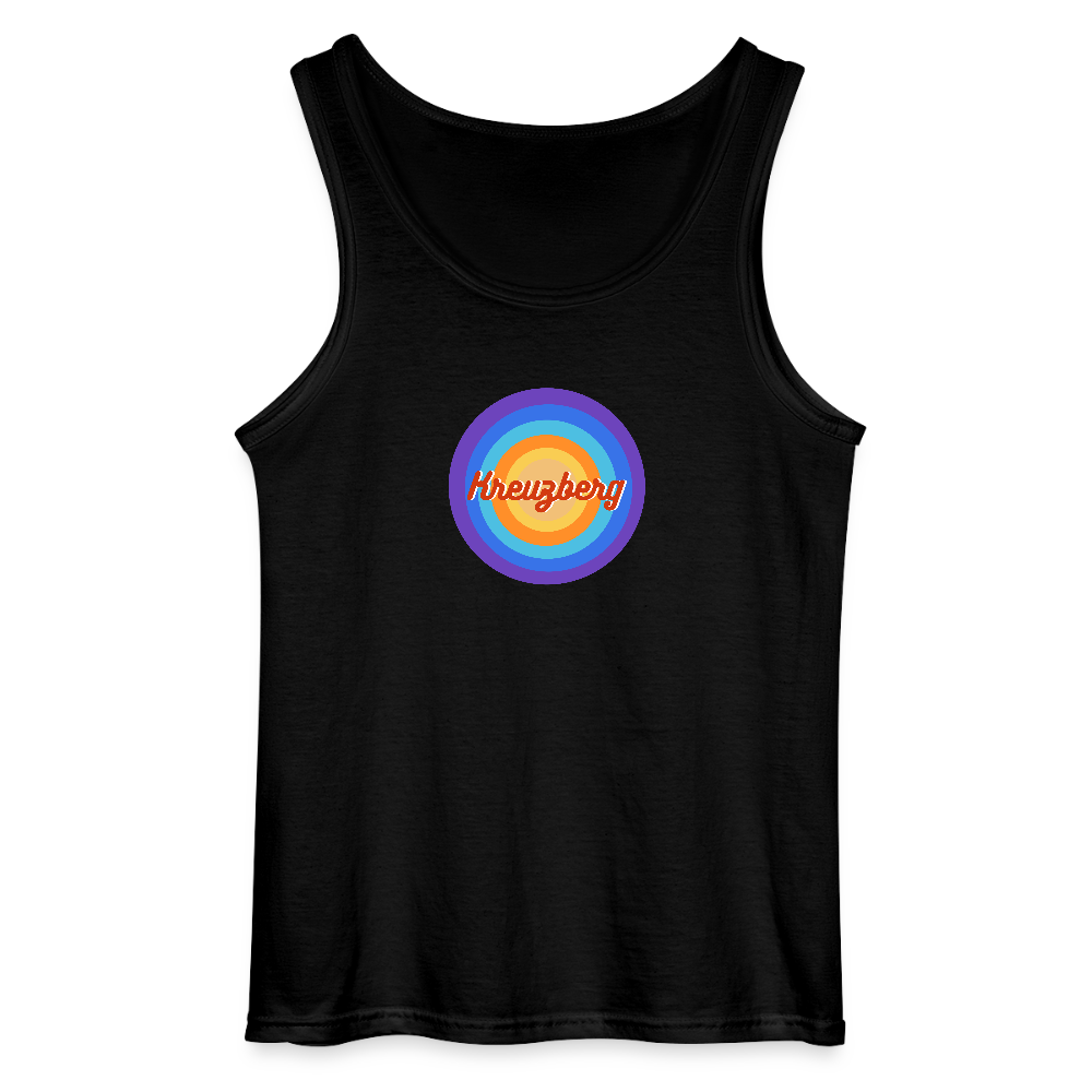 Kreuzberg Retro - Männer Tank Top - Schwarz