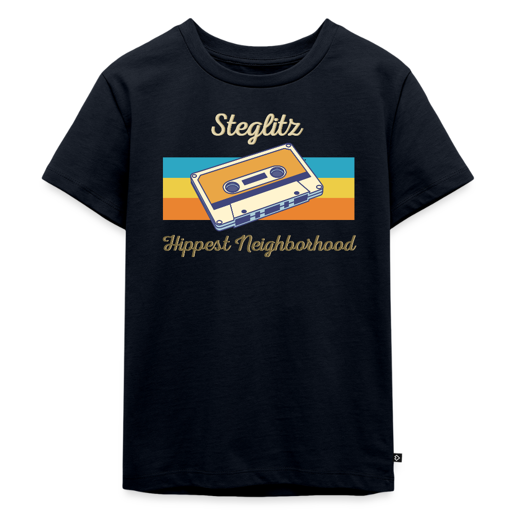 Steglitz Hippest Neighborhood - Kinder Premium T-Shirt - Navy