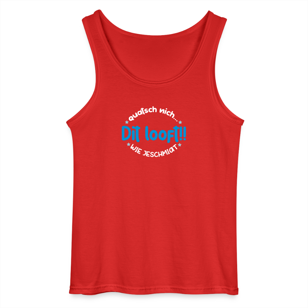 Dit Looft! - Männer Tank Top - Rot