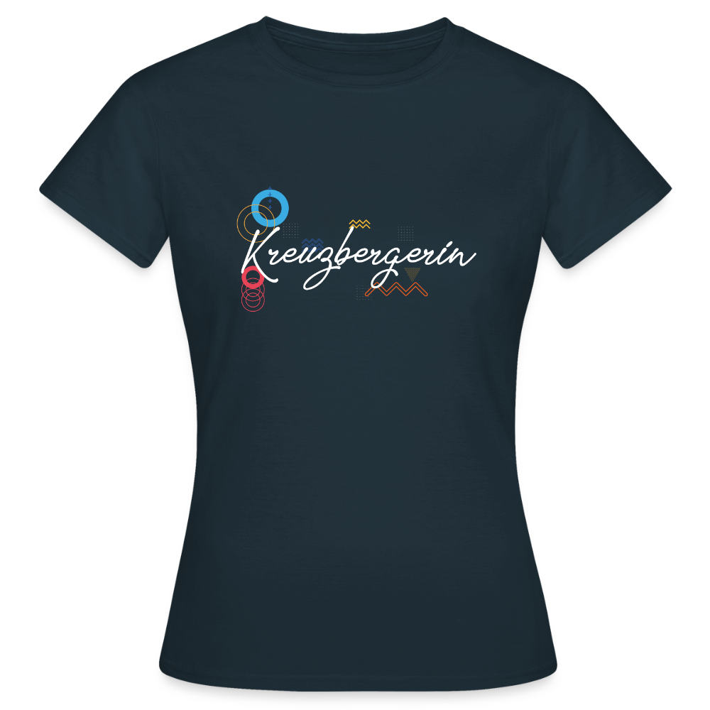 Kreuzbergerin - Frauen Premium T-Shirt - Navy