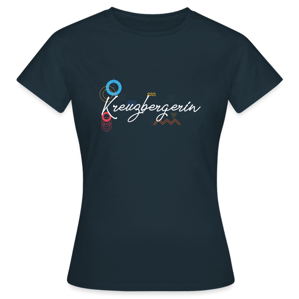 Kreuzbergerin - Frauen Premium T-Shirt - Navy