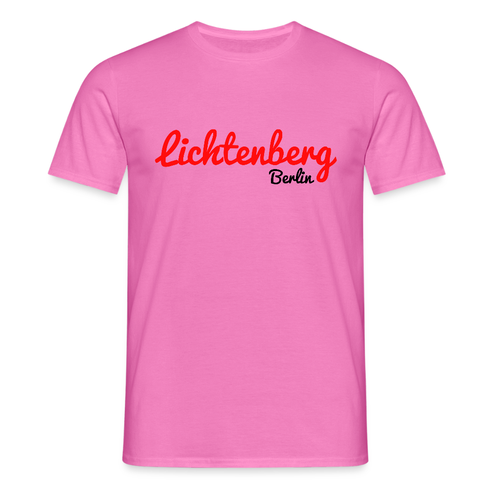 Lichtenberg Berlin - Männer Premium T-Shirt - Pink