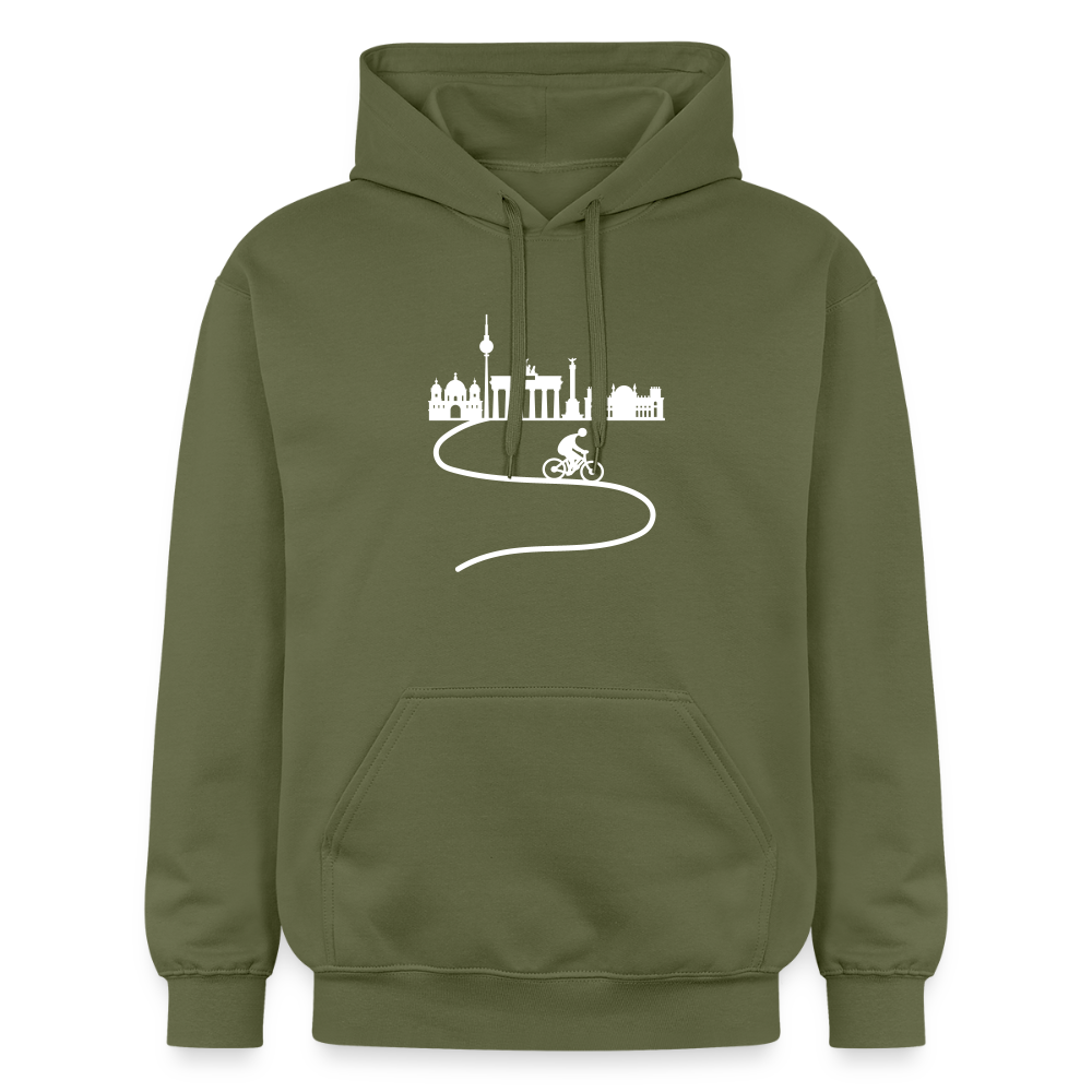 Aus der Stadt - Hoodie - Militärgrün