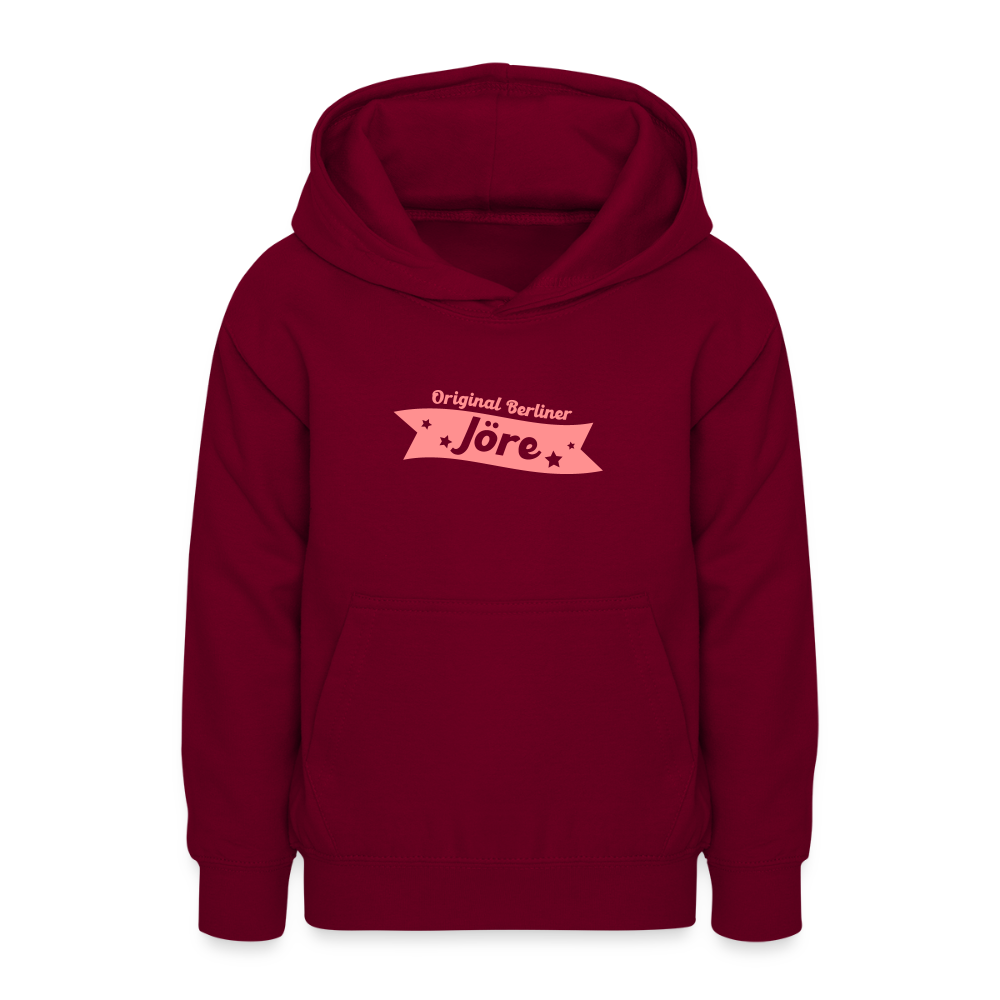 Berliner Jöre - Teenager Hoodie - Bordeaux