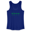 Berlin unter Palmen - Frauen Bio Tank Top - Königsblau