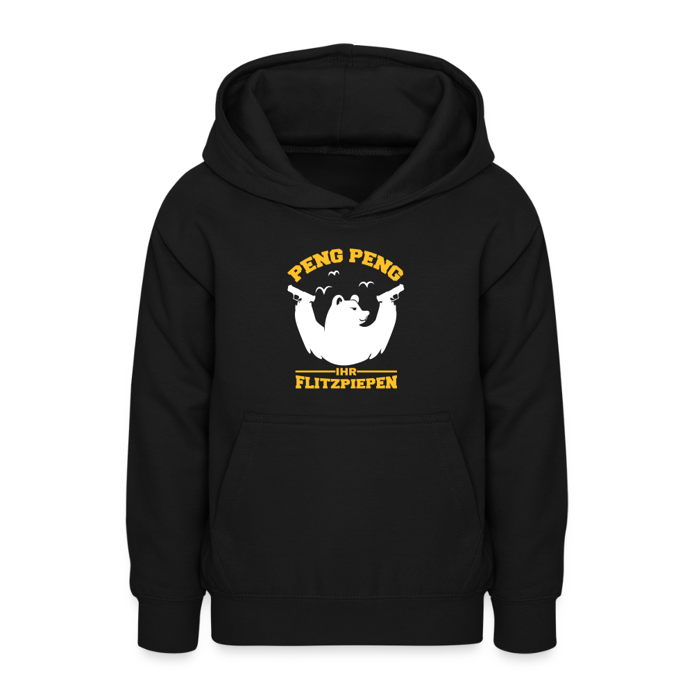 Peng Peng - Teenager Hoodie - Schwarz