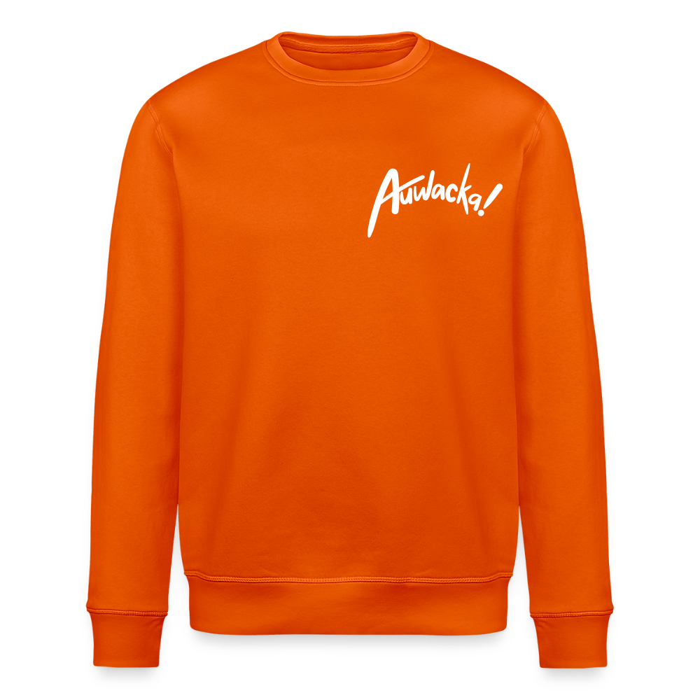 Auwacka! - Unisex Bio Sweatshirt - Tieforange