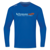 Schnauze voll? Dann halt sie mal! - Männer Sport Langamshirt - Royalblau
