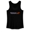 Schnauze voll? Dann halt sie mal! - Frauen Bio Tank Top - Schwarz