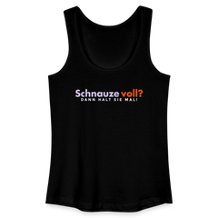 Schnauze voll? Dann halt sie mal! - Frauen Bio Tank Top
