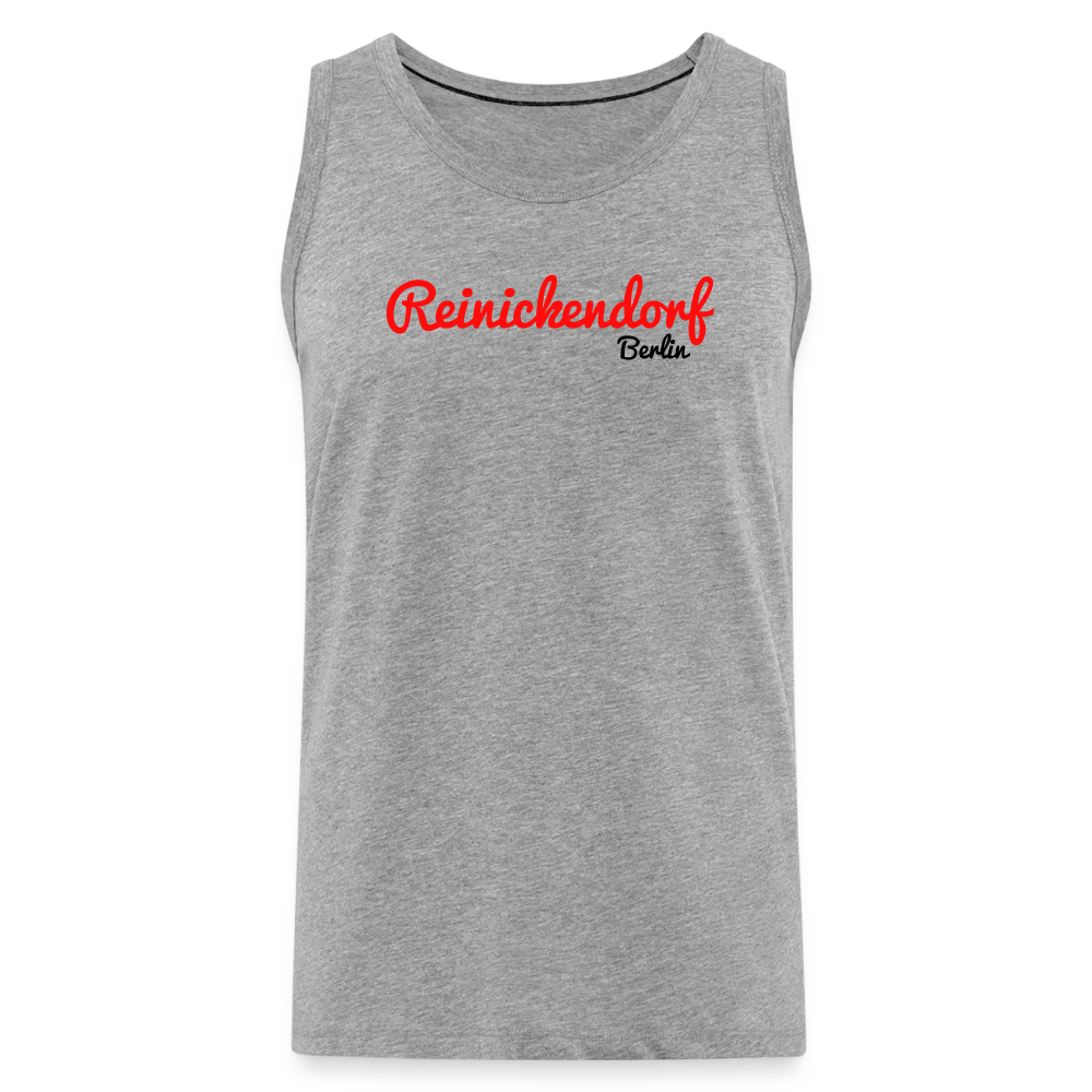 Reinickendorf Berlin - Männer Premium Tank Top - Grau meliert