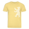 Berliner Bär im Netz - weiß - Unisex Bio T-Shirt - Gelb Viva