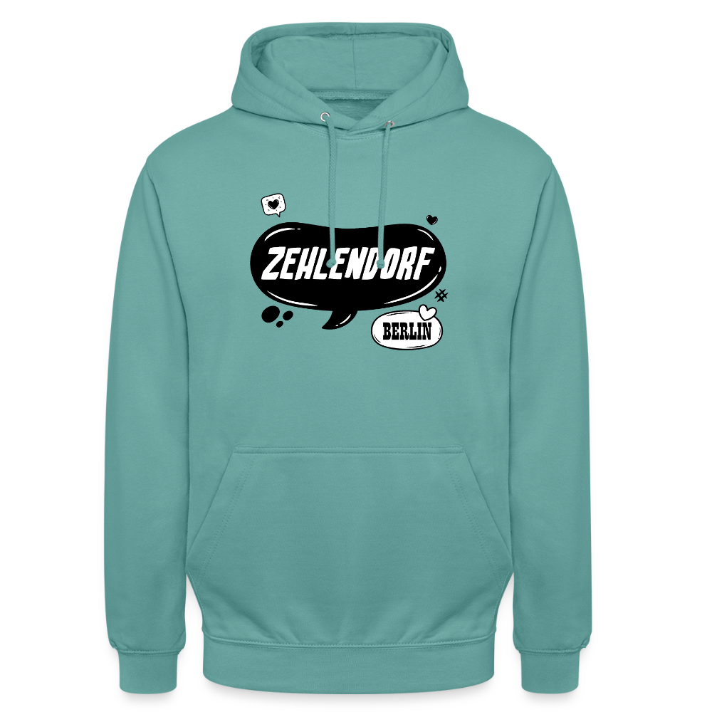 Zehlendorf Berlin - Unisex Hoodie - Pastelltürkis