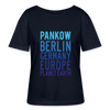 Pankow Planet Earth - Relaxed Rundhals Frauen Bio-T-Shirt - Navy