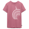Der Turm von unten - weiß - Teenager Premium T-Shirt - Mauve